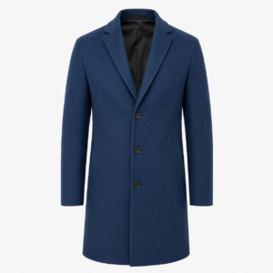 Navy men's overcoat